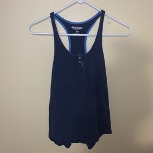 Navy tank top